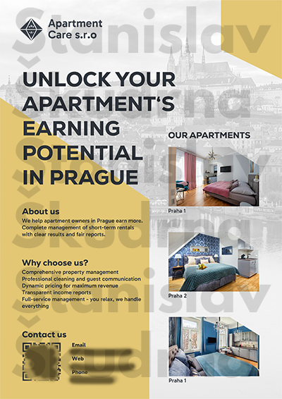 Leták Apartment Care