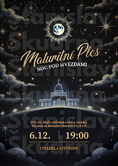 Maturitní ples - Noc pod Hvězdami